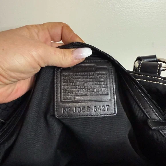 Coach SoHo Mini Signature and leather Women's Handbag tote - Picture 12 of 14